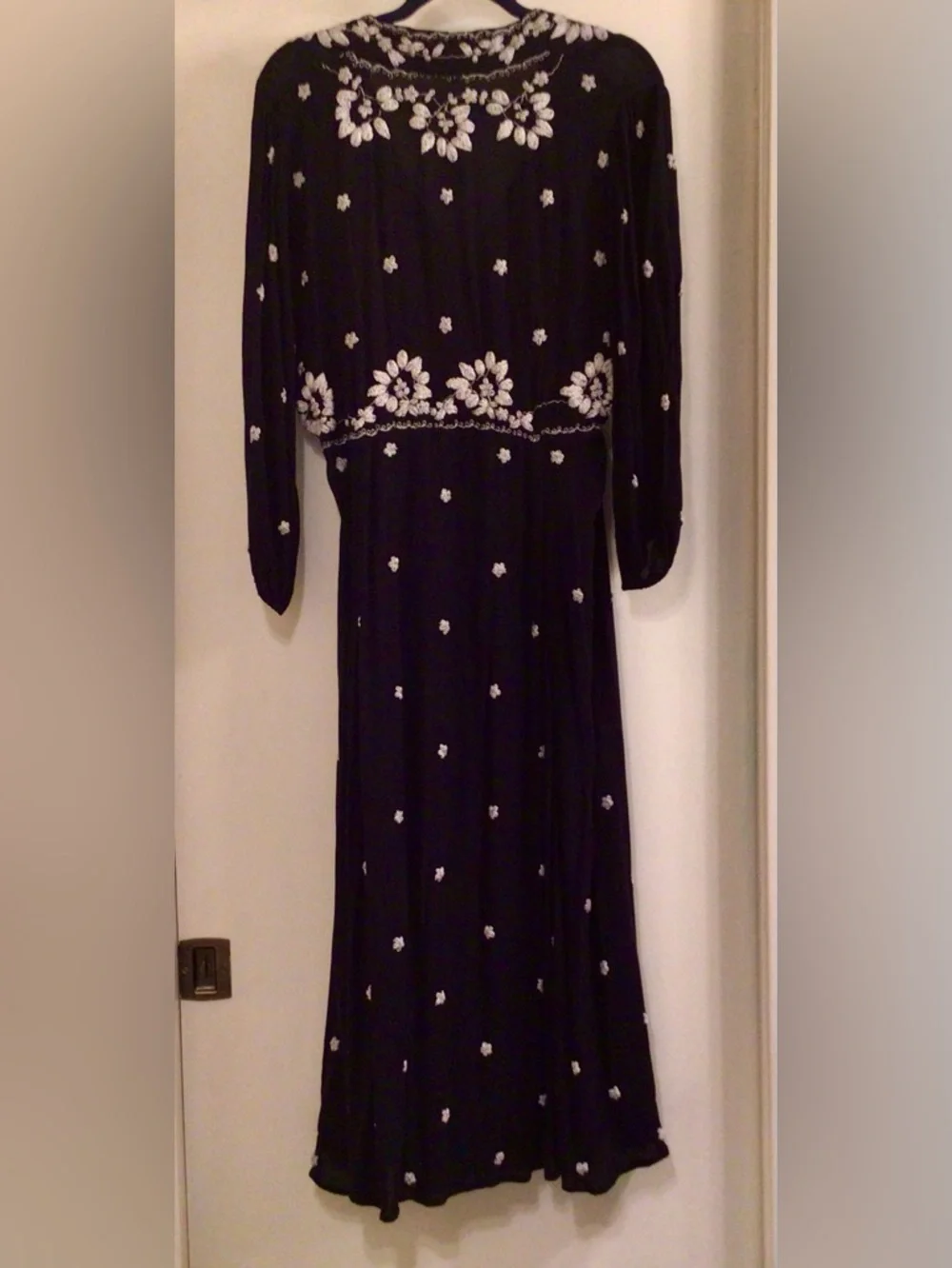 Free People /Fable Embroidered Midi Dress Size Large- NWOT - Picture 8 of 16